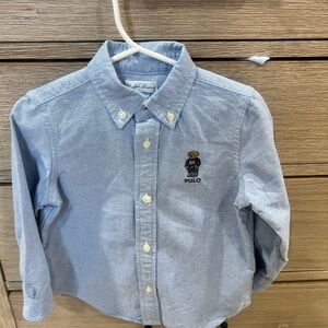 Polo by Ralph Lauren Light Blue Kids Button-Down Shirt 24 months